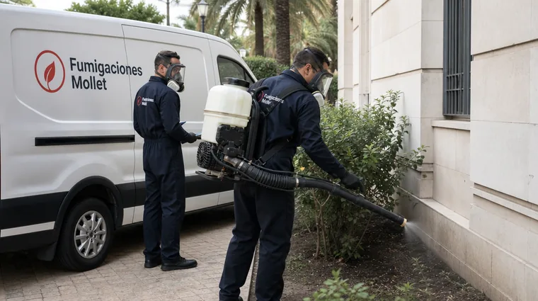 Fumigación profesional de Fumigaciones Mollet en Mollet del Vallès